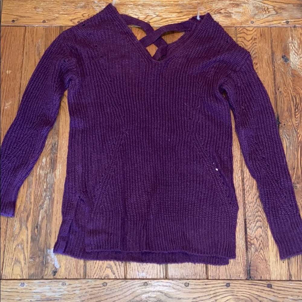 Maroon Sweater